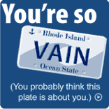 Reserve your Rhode Island Vantiy Plate Online