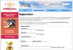 Amber Alerts